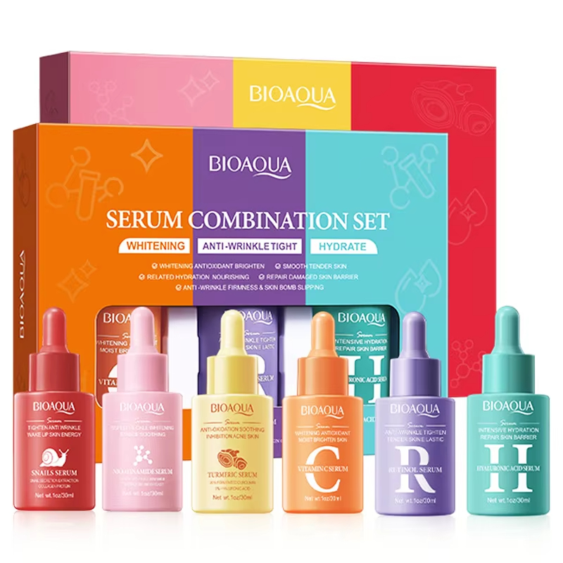 3 pçs/set BIOAQUA Vitamina C R - Hyaluronic Acid Facial Serum avaliação e preço